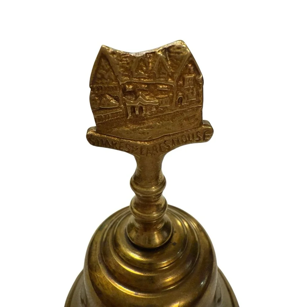 Shakespeare House Stratford‎ Vintage solid brass desk bell